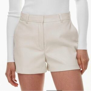 Aritzia Agency Mini Short Matte Pearl